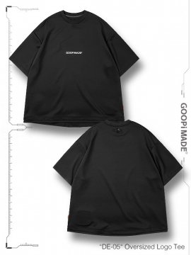 <strong>GOOPiMADE</strong>DE-05 Oversized Logo Tee<br>SHADOW