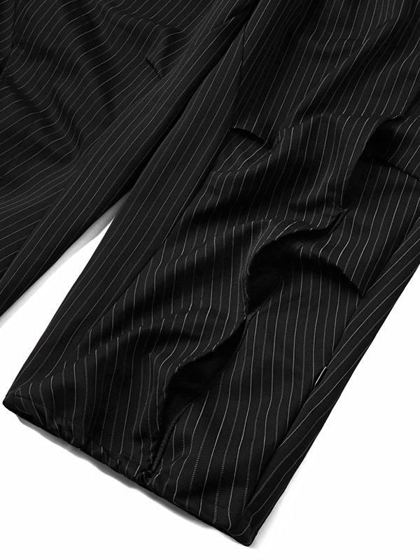 GOOPiMADE - “TR-P01“ SOFTBOX Striped Trousers - “TR-P01