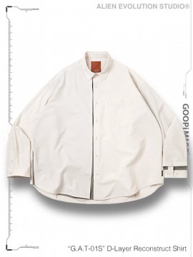 <strong>GOOPiMADE x AES</strong>G.A.T-01S D-Layer Reconstruct Shirt<br>CREAM WHITE