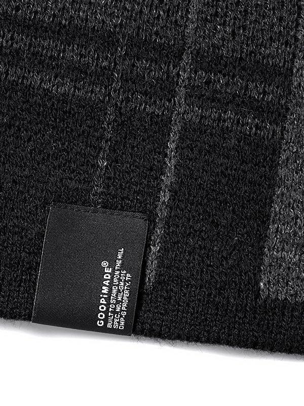 GOOPiMADE - “8SE-01K“ MEGA-type Plaid Knit Sweater GOOPiMADE - “8SE-01K“ MEGA-type Plaid Knit Sweater