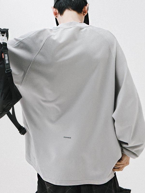 GOOPiMADE - “X_Model-03“ Just A Normal Raglan L/S Tee