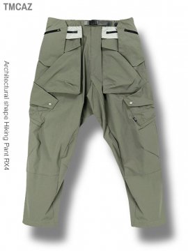 <strong>TMCAZ</strong>Architectural shape Hiking Pant RX4<br>MOSS GREY