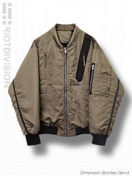 <strong>RIOTDIVISION</strong>Dimension Bomber GEN.4<br>KHAKI BROWN