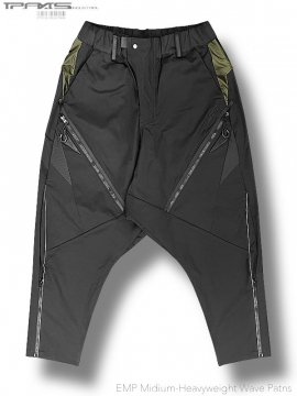 <strong>IP-AXIS STUDIO</strong>EMP Midium-Heavyweight Wave Pants<br>BLACK