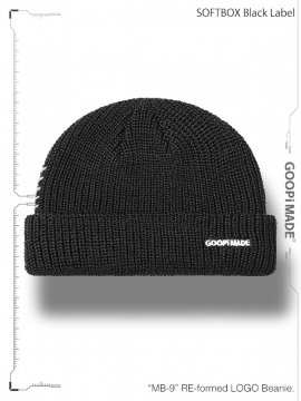 <strong>GOOPiMADE</strong>MB-9 RE-formed LOGO Beanie<br>SHADOW