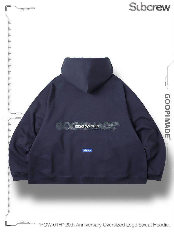GOOPiMADE x Subcrew - “RGW-01H” 20th Anniversary Oversized Logo