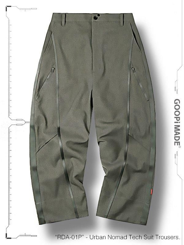 GOOPiMADE - “RDA-01P” - Urban Nomad Tech Suit Trousers