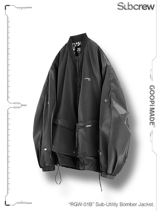 GOOPiMADE x Subcrew - “RGW-01B” Sub-Utility Bomber Jacket