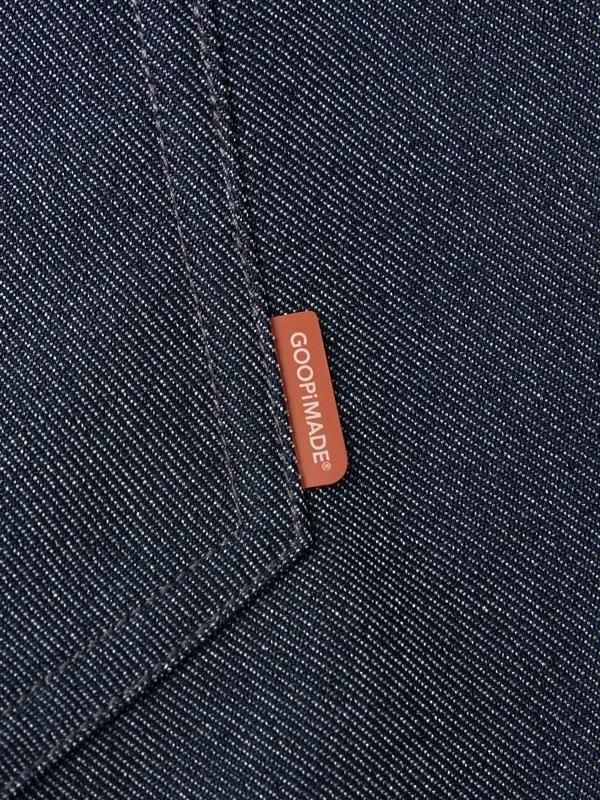 GOOPiMADE - “DN-01“ Artisanal Slice-Cutting Twill(DNM) Trousers