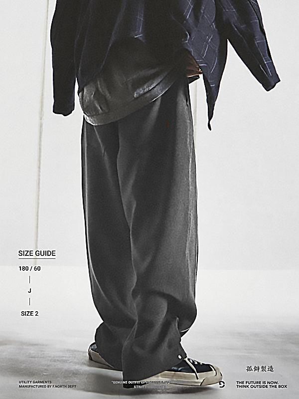 ★CRANK★MIDI TRAINING PANTS_M.GY★正規品/韓国直送料込/人気 GOOPIMADE MRZ-01 SOFTBOX Axis Track Pants Iron