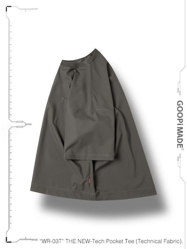 GOOPiMADE - “WR-03T“ THE NEW-Tech Pocket Tee (Technical GOOPiMADE - “WR-03T“ THE NEW-Tech Pocket Tee (Technical