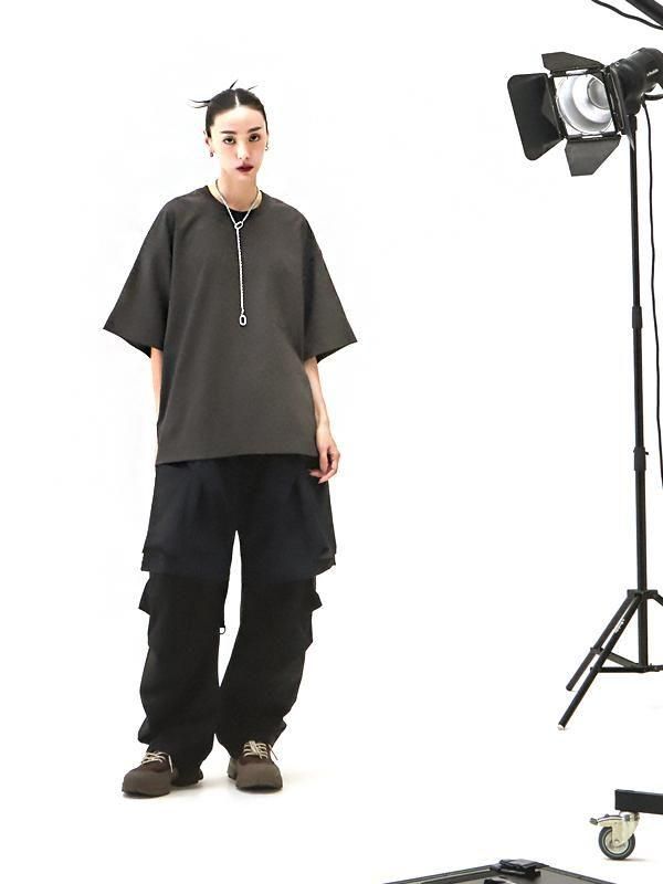 GOOPiMADE - “WR-03T“ THE NEW-Tech Pocket Tee (Technical GOOPiMADE - “WR-03T“ THE NEW-Tech Pocket Tee (Technical