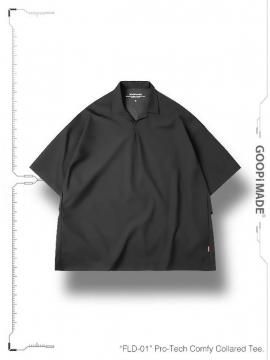 <strong>GOOPiMADE</strong>FLD-01 Pro-Tech Comfy Collared Tee (Technical Fabric)<br>SHADOW