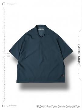 <strong>GOOPiMADE</strong>FLD-01 Pro-Tech Comfy Collared Tee (Technical Fabric)<br>BATHYAL