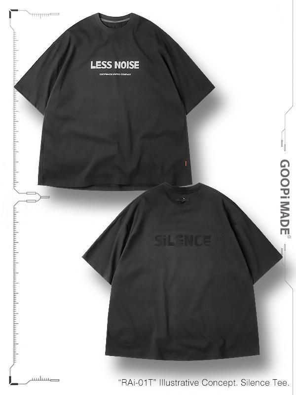 GOOPiMADE - “RAi-01T” Illustrative Concept. Silence Tee