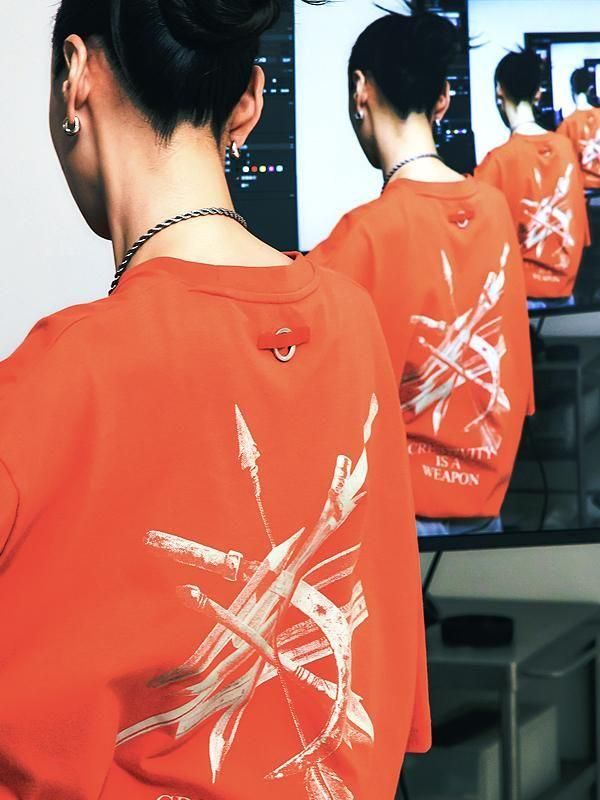 [GOOPiMADE] グーピーメイド Tシャツ T-Shirt (送料関税込み) GOOPiMADE - グーピーメイド - “TP-01“ WR NECKBAND SHIRT