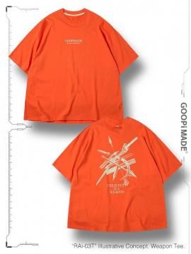 <strong>GOOPiMADE</strong>RAi-03T Illustrative Concept. Weapon Tee<br>PUMPKIN