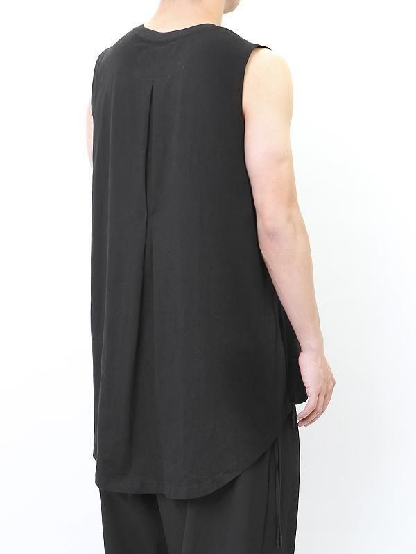 hiro様確認用② IP-AXIS STUDIO - IPA-PR94-BK - Side Bones Zipper Side Tank