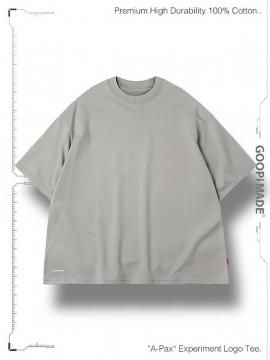 <strong>GOOPiMADE</strong>A-Pax Experiment Logo Tee<br>LT.GRAY 