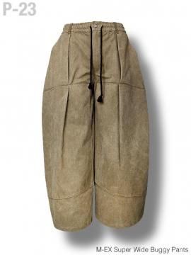 <strong>P-23</strong>M-EX Super Wide Buggy Pants<br>CAMEL-BEIGE