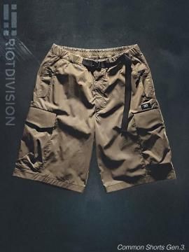 <strong>RIOTDIVISION</strong>Common Shorts Gen.3<br>KHAKI BEIGE