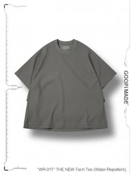 <strong>GOOPiMADE</strong>WR-01T THE NEW-Tech Tee  (Water-Repellent<br>D-GRAY