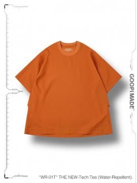 <strong>GOOPiMADE</strong>WR-01T THE NEW-Tech Tee  (Water-Repellent<br>PUMPKIN