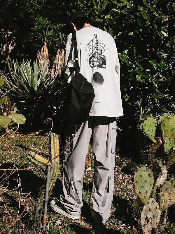 GOOPiMADE - “TX-01“ iNFINiTE LOOP Visual Tee - SHINKIROU1.0