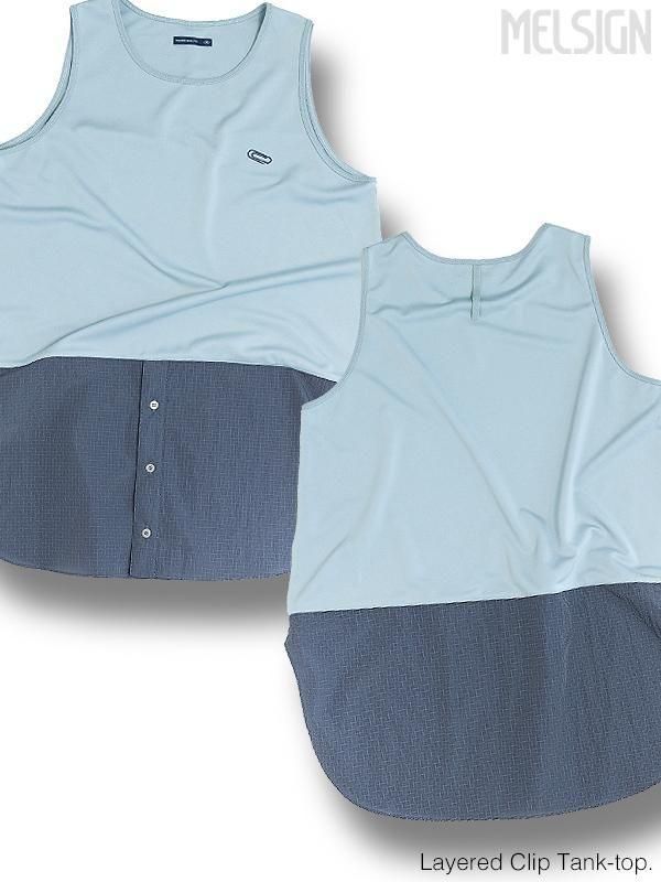 MELSIGN® - Layered Clip Tank-top - SHINKIROU1.0