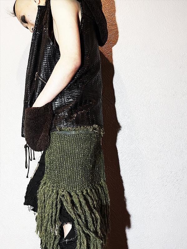 GARA - ARMY KNIT BUM FLAP - SHINKIROU1.0
