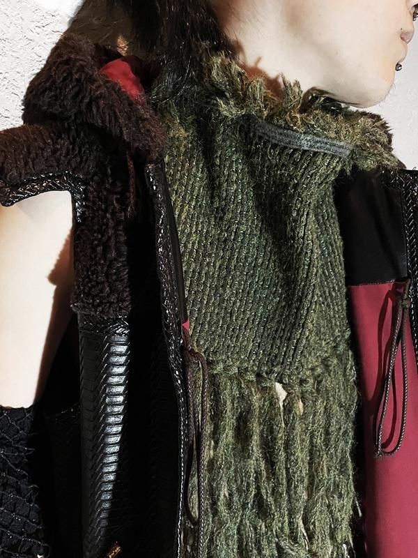 GARA - ARMY KNIT BUM FLAP - SHINKIROU1.0