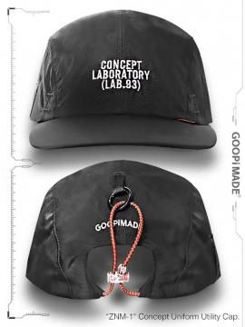 <strong>GOOPiMADE</strong>ZNM-1 Concept Uniform Utility Cap<br>BLACK