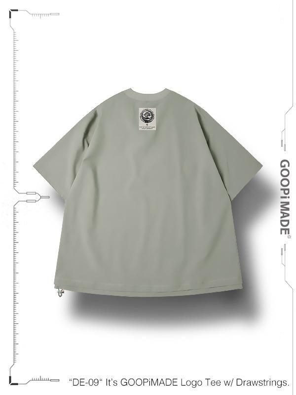 GOOPiMADE - “DE-09“ It's GOOPiMADE Logo Tee w/ Drawstrings