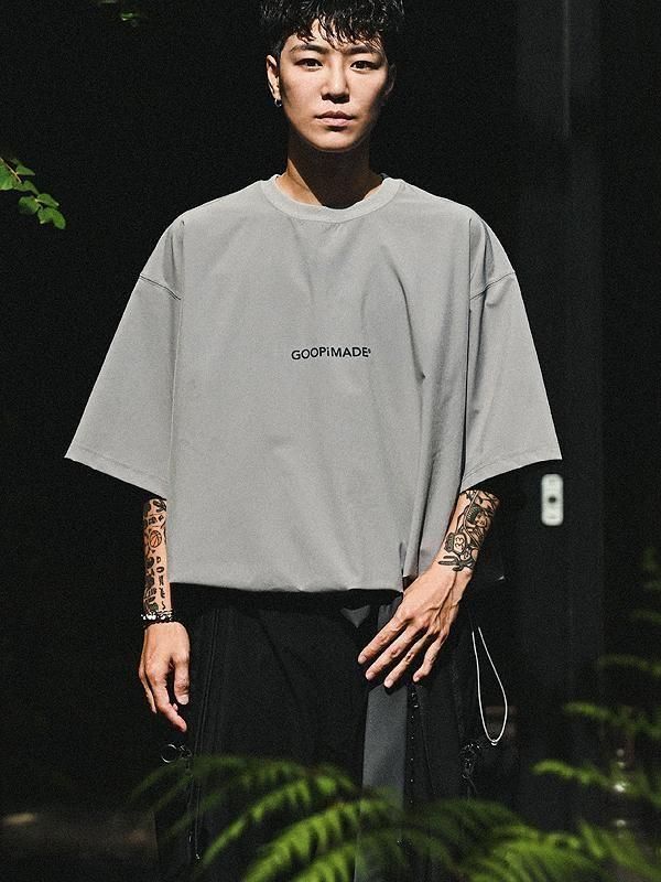 GOOPiMADE Tシャツ GOOPiMADE - “DE-09“ It's GOOPiMADE Logo Tee w/ Drawstrings
