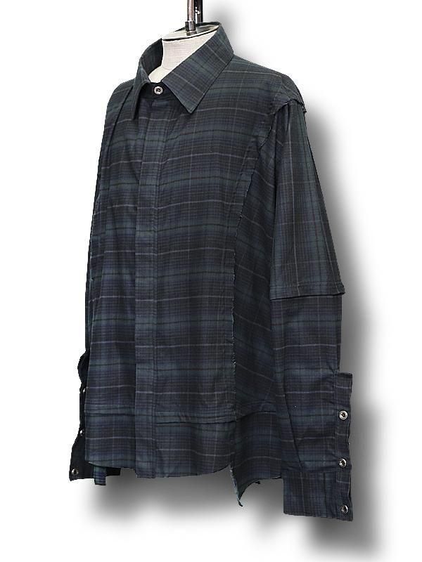 P-23 - M-EX Black Watch tartan Shirt - SHINKIROU1.0