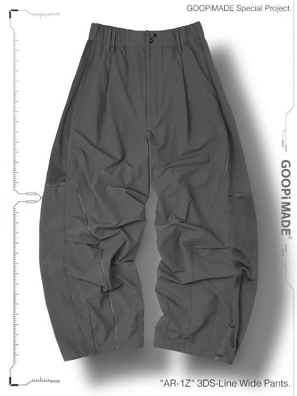 GOOPiMADE - “AR-1Z“ 3DS-Line Wide Pants - “ SHINKIROU1.0