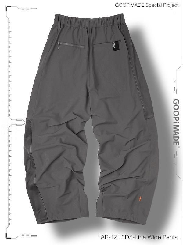 GOOPiMADE - “AR-1Z“ 3DS-Line Wide Pants - “ SHINKIROU1.0