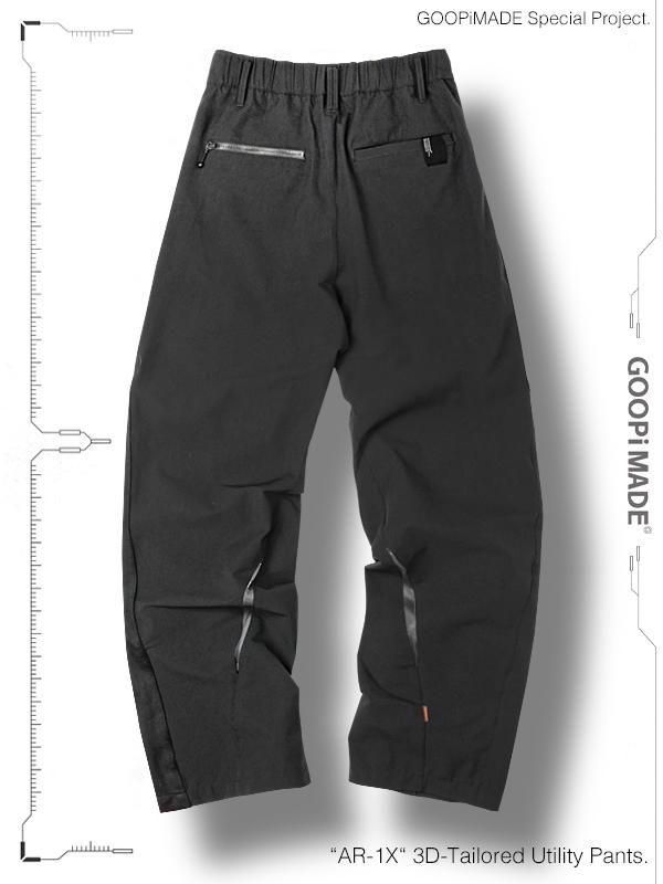 GOOPiMADE - “AR-1X“ 3D-Tailored Utility Pants - “ SHINKIROU1.0