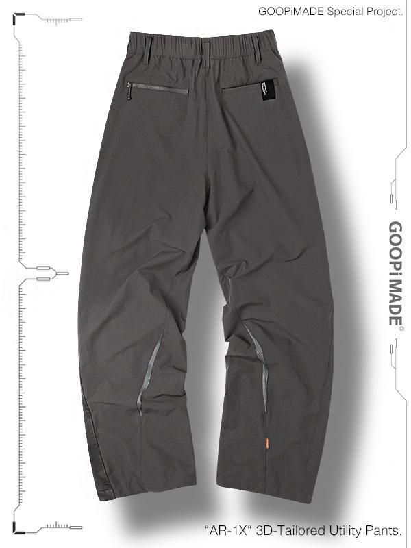 GOOPiMADE 3D Utility Pants 台湾 GOOPiMADE - “AR-1X“ 3D-Tailored Utility Pants - “ SHINKIROU1.0