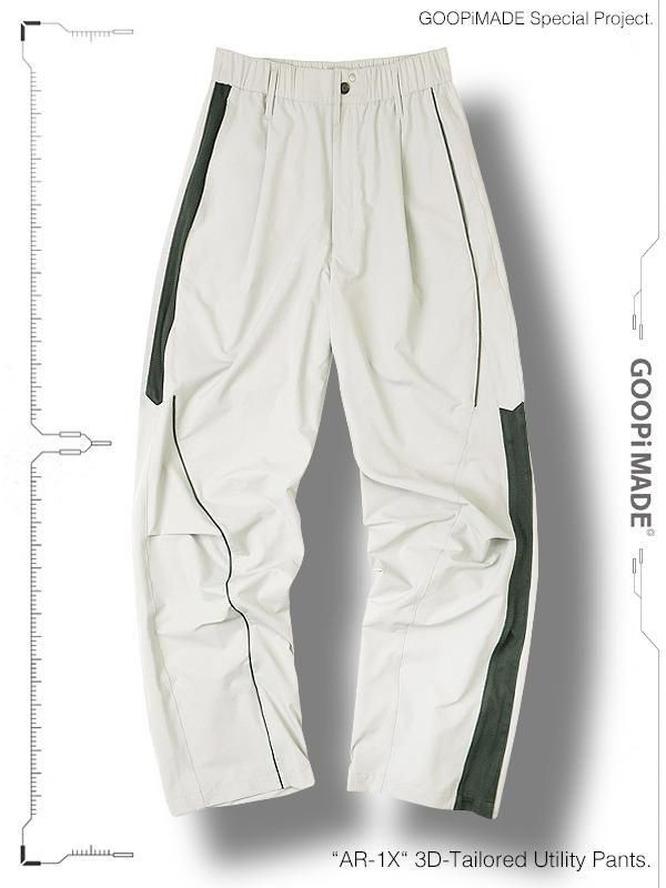GOOPiMADE - “AR-1X“ 3D-Tailored Utility Pants - “ SHINKIROU1.0