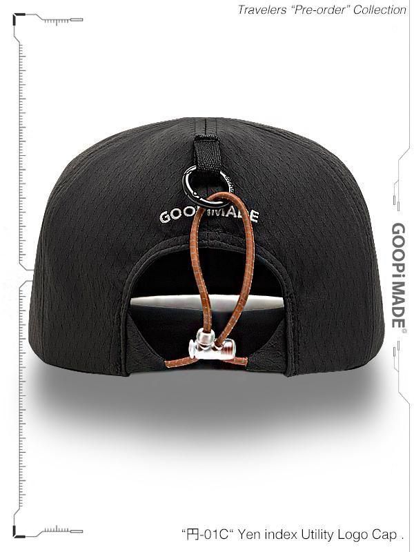 GOOPiMADE - “円-01C“ Yen index Utility Logo Cap - SHINKIROU