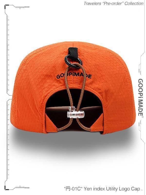 GOOPiMADE - “円-01C“ Yen index Utility Logo Cap - SHINKIROU