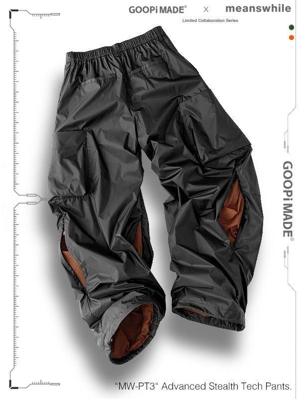 GOOPiMADE x meanswhile - “MW-PT3“ Advanced Stealth Tech Pants