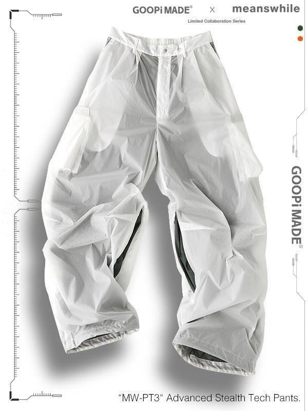 GOOPiMADE x meanswhile - “MW-PT3“ Advanced Stealth Tech Pants