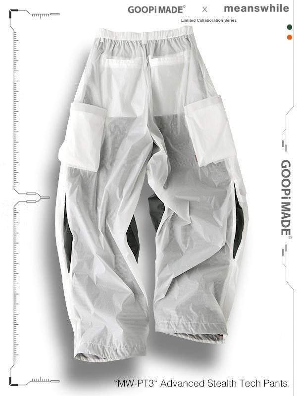 GOOPiMADE x meanswhile - “MW-PT3“ Advanced Stealth Tech Pants