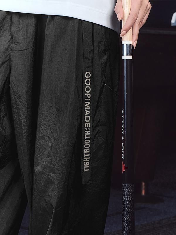 GOOPiMADE x TIGHTBOOTH - “GTB-03P“ SP Strap Baggy Slacks