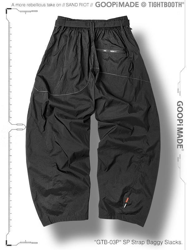 パンツ GOOPiMADE TIGHTBOOTH Strap Baggy Slacks 178708503.jpg?cmsp_timestamp=