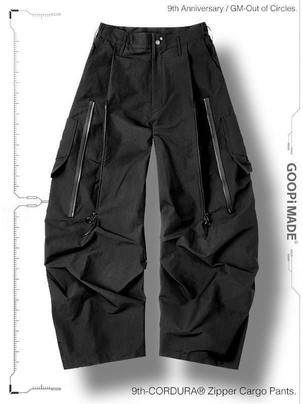GOOPiMADE - 9th - CORDURA® Zipper Cargo Pants - “ SHINKIROU1.0
