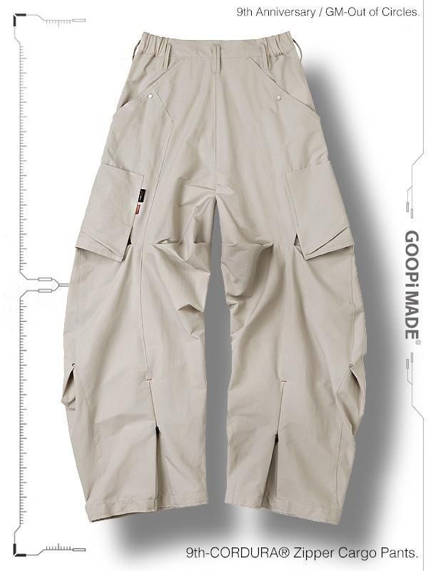 GOOPiMADE - 9th - CORDURA® Zipper Cargo Pants - “ SHINKIROU1.0