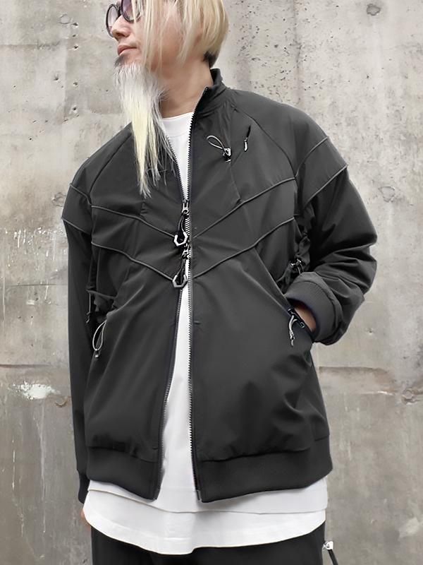 IP-AXIS STUDIO - IPA-PC81-BK - “PC81“ Functional Rope-Cut Jacket